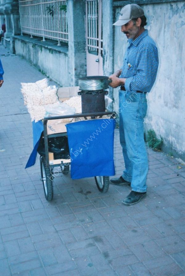 Popcorn Seller, Istanbul, Turkey